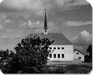 Korian kirkko 1960-luvulla